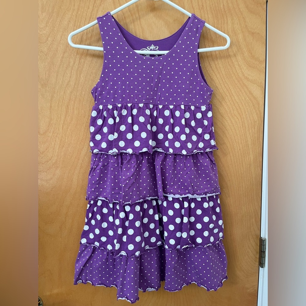 The Children’s Place Purple Polka Dot Dress